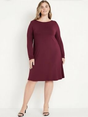 designer modest dresses Hasina Neckline Flare Long Sleeve Embellished Feather Dress Beige / 18 Cotton Citizen Ibiza turtleneck long_sleeve Size:UK18 / US14 the gown creates a